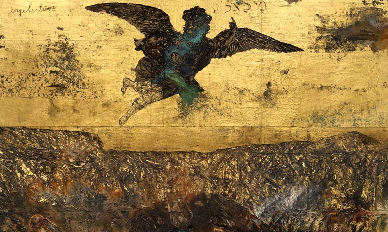 Anselm Kiefer tra angeli e demoni.   A Palazzo Strozzi sino al 21 luglio la mostra  di uno dei maggiori artisti contemporanei